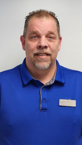 Staff member Chris Bright from 8793d0f1d2d8