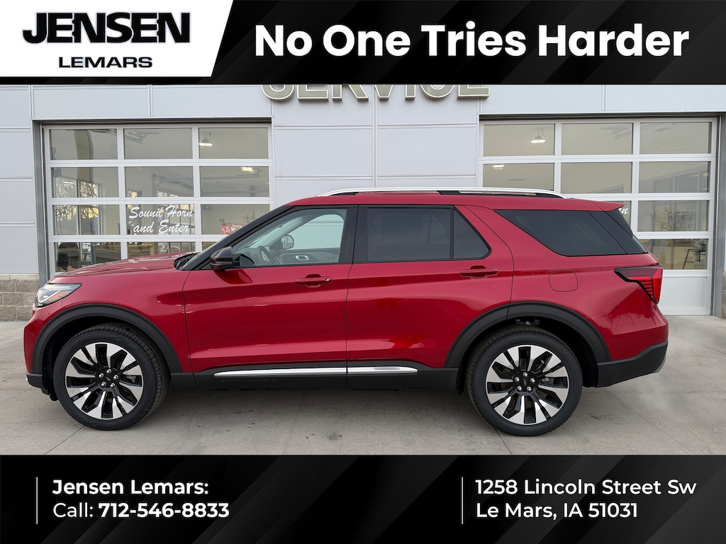 New 2026 Ford Explorer Platinum SUV