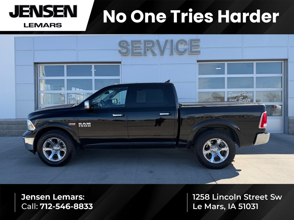 Used 2014 Ram 1500 Laramie 5.7L V8 HEMI MDS VVT Truck Crew Cab