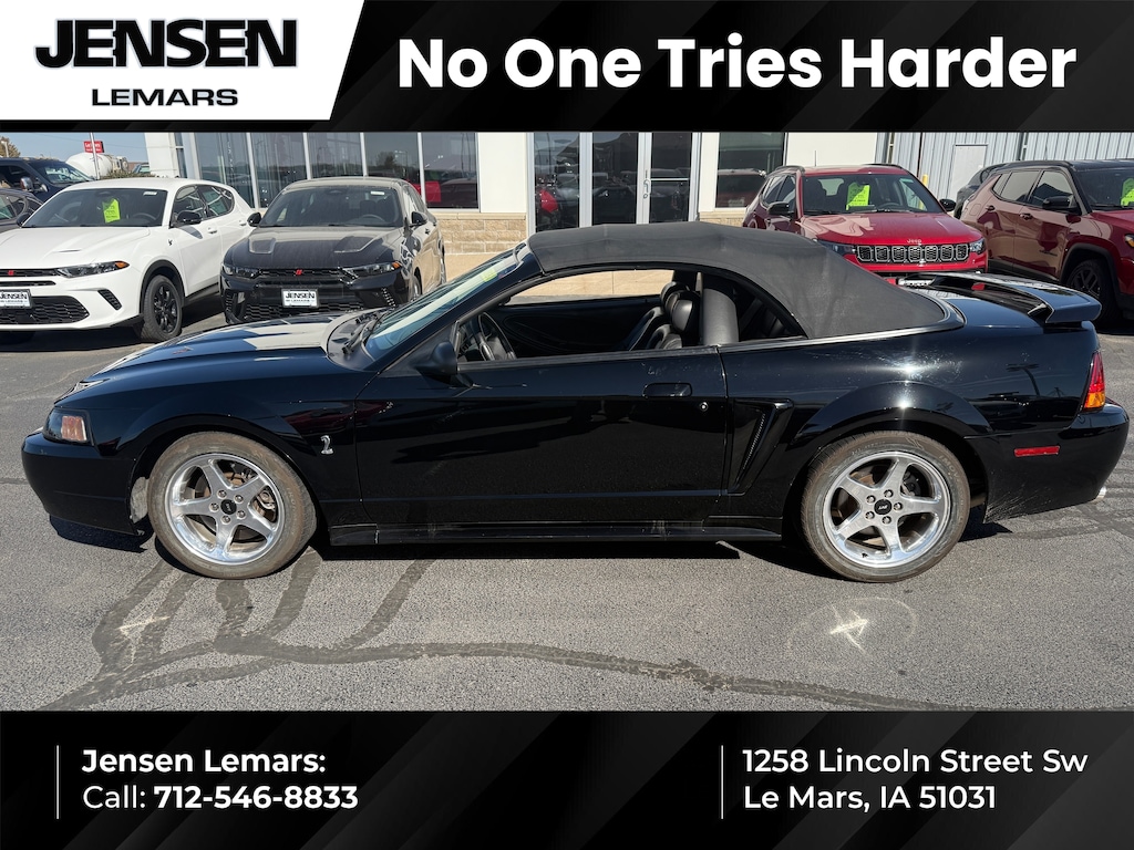 Used 2001 Ford Mustang Cobra Convertible