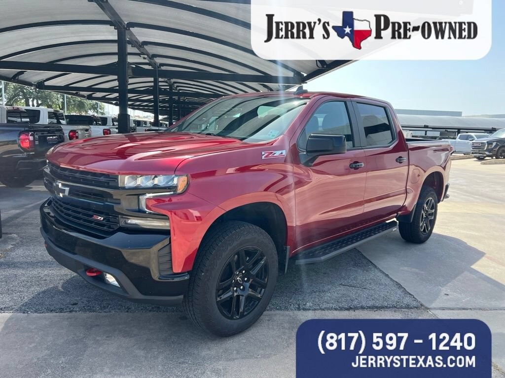 Used 2021 Chevrolet Silverado 1500 LT Trail Boss Truck Crew Cab