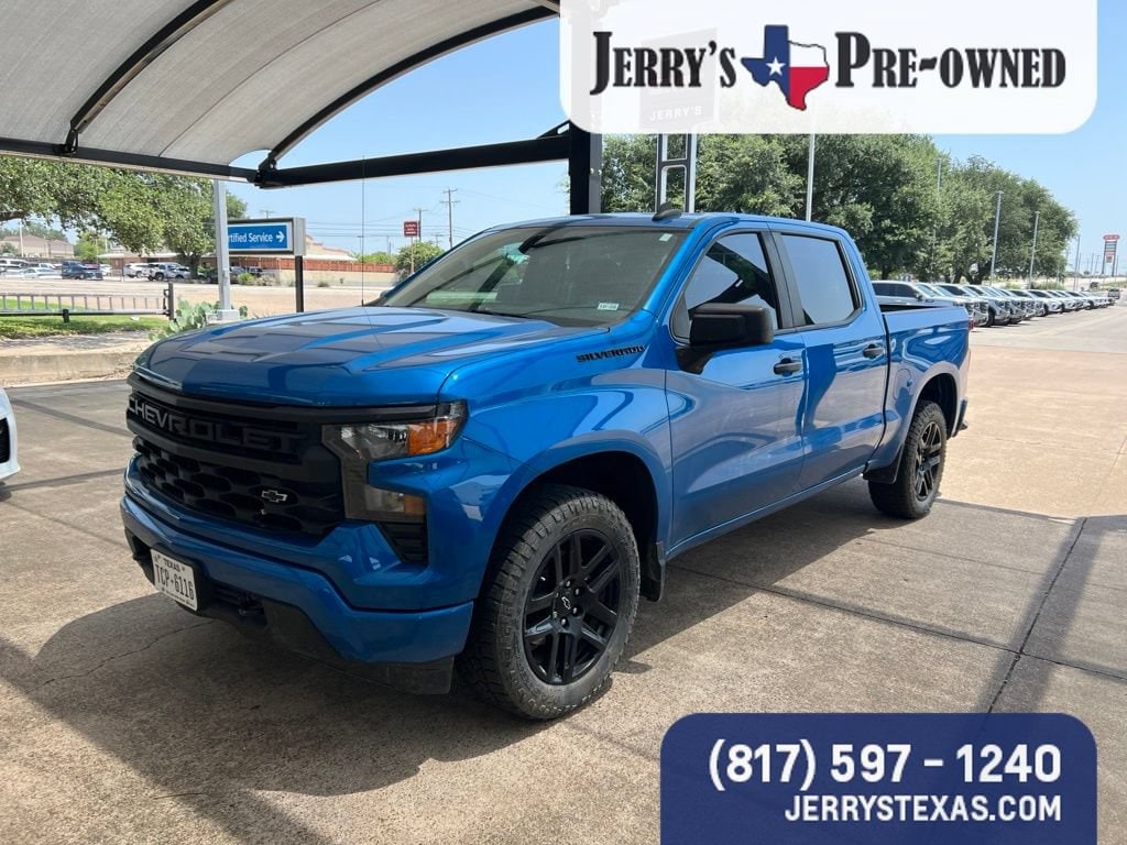 Used 2023 Chevrolet Silverado 1500 Custom Truck Crew Cab