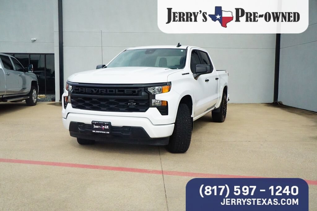 Used 2024 Chevrolet Silverado 1500 Custom Truck Crew Cab