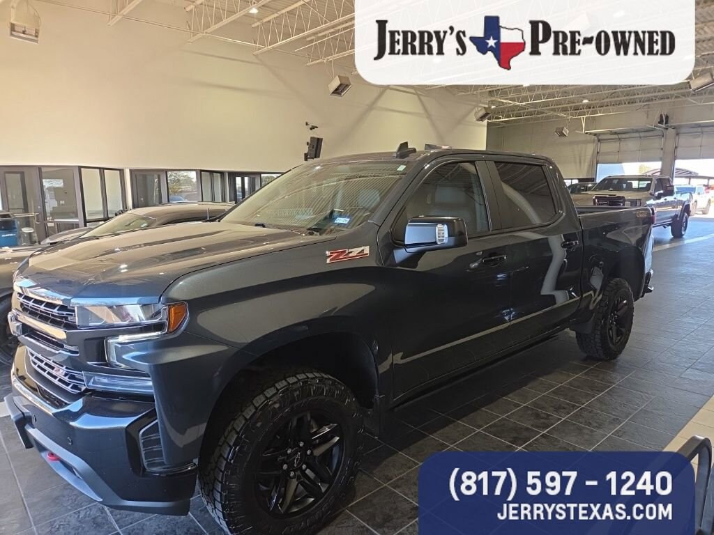 Used 2021 Chevrolet Silverado 1500 LT Trail Boss Truck Crew Cab