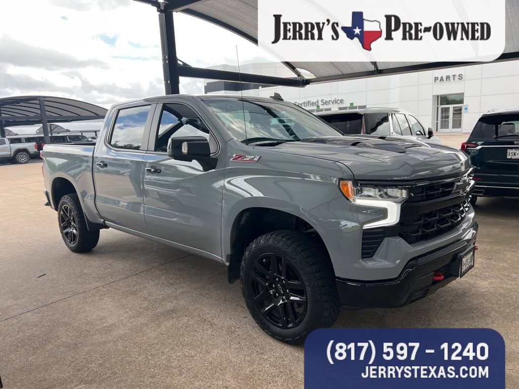 Used 2024 Chevrolet Silverado 1500 LT Trail Boss Truck Crew Cab