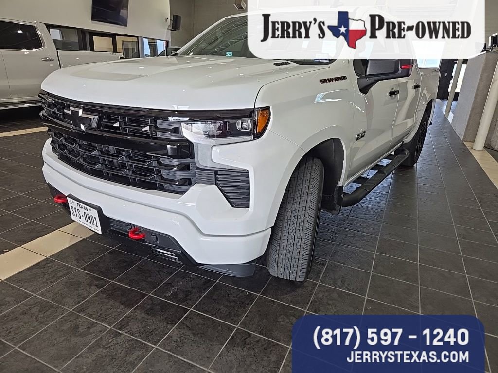 Used 2023 Chevrolet Silverado 1500 RST with VIN 1GCUDEE88PZ247497 for sale in Weatherford, TX