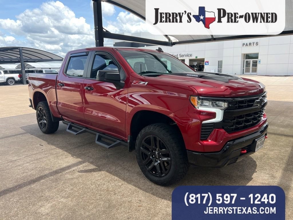 Used 2023 Chevrolet Silverado 1500 LT Trail Boss Truck Crew Cab