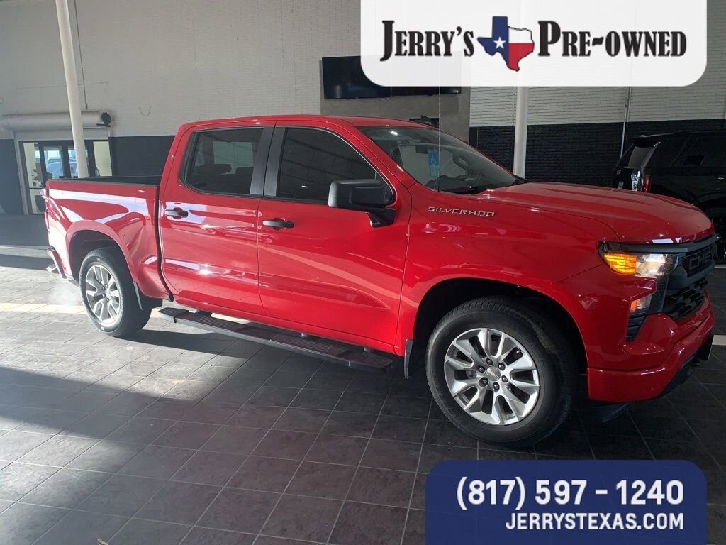 Used 2024 Chevrolet Silverado 1500 Custom Truck Crew Cab