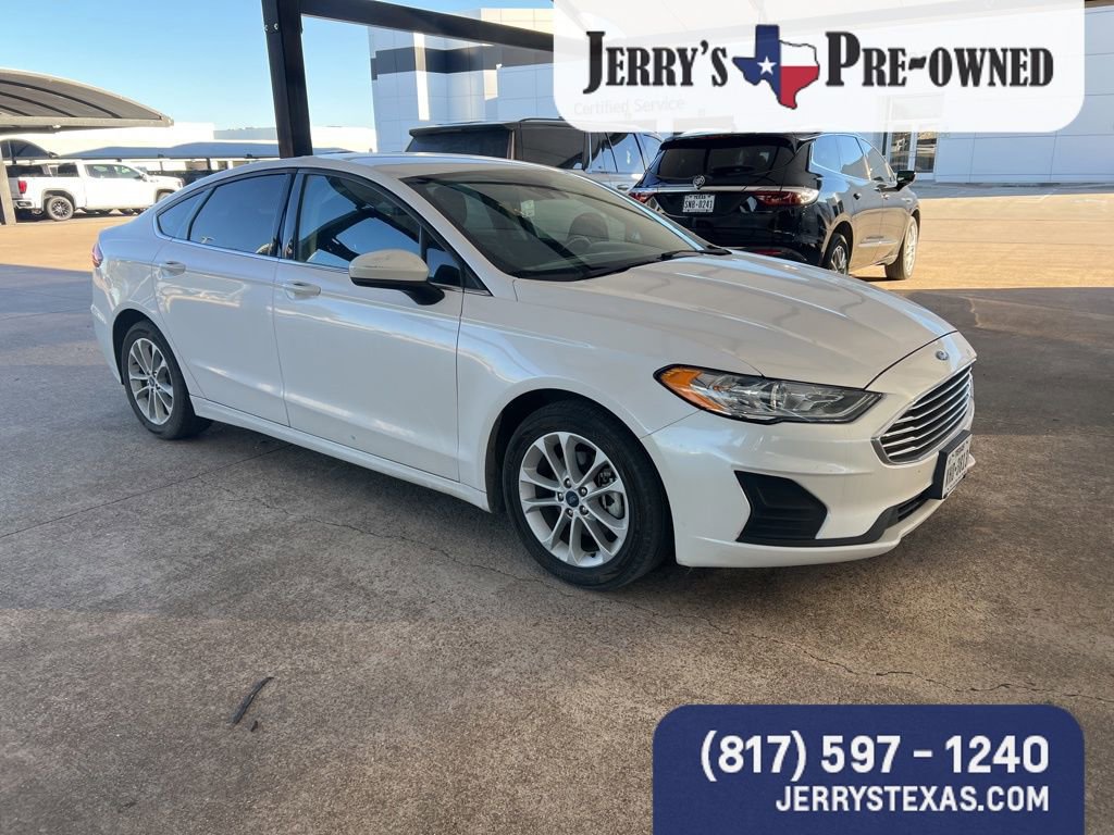 Used 2020 Ford Fusion Hybrid SE with VIN 3FA6P0LU2LR170889 for sale in Hudson Oaks, TX