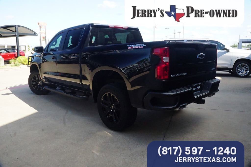 Used 2024 Chevrolet Silverado 1500 Custom Trail Boss Truck Crew Cab