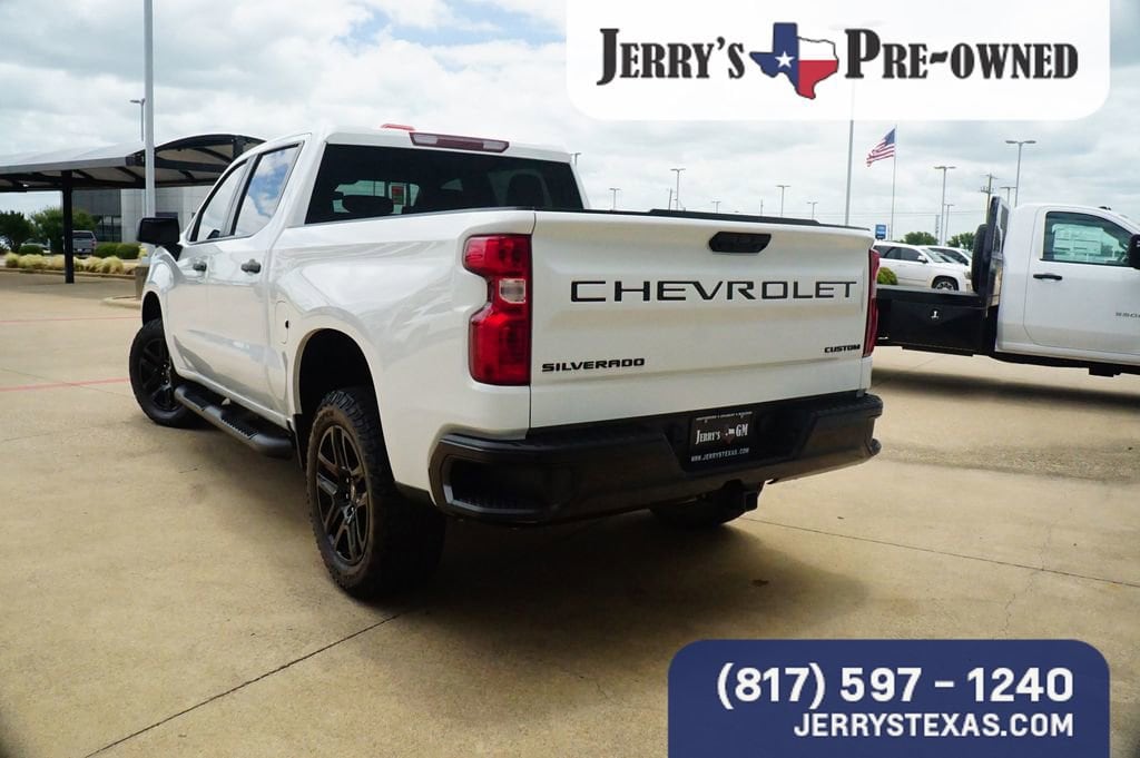 Used 2024 Chevrolet Silverado 1500 Custom Trail Boss Truck Crew Cab