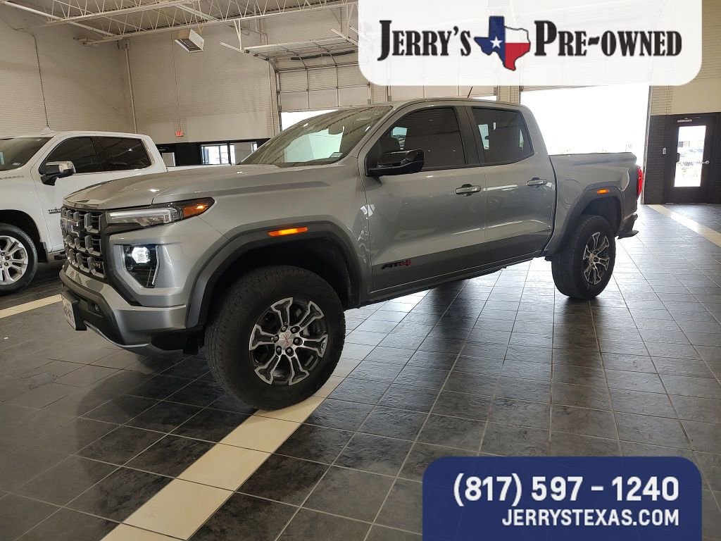 Used 2025 GMC Canyon AT4 with VIN 1GTP2DEK0S1123885 for sale in Weatherford, TX