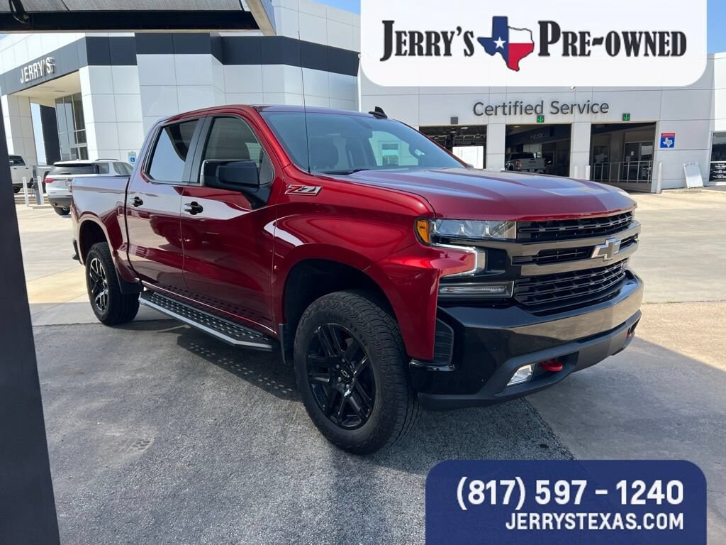 Used 2021 Chevrolet Silverado 1500 LT Trail Boss Truck Crew Cab
