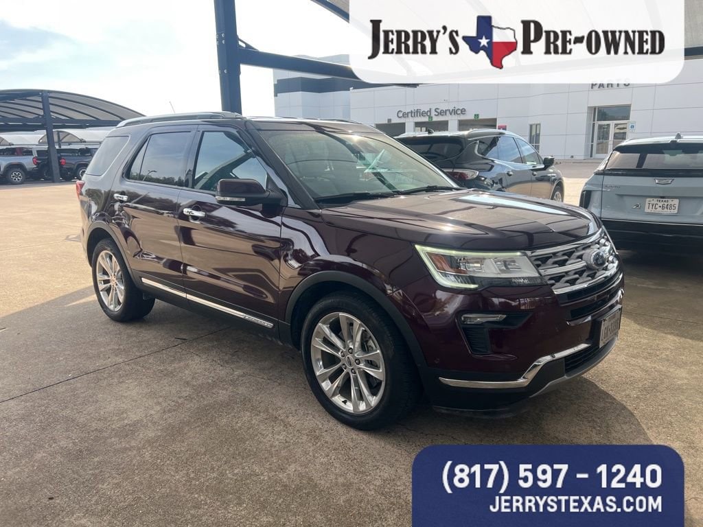 Used 2018 Ford Explorer Limited with VIN 1FM5K7F86JGC05400 for sale in Hudson Oaks, TX