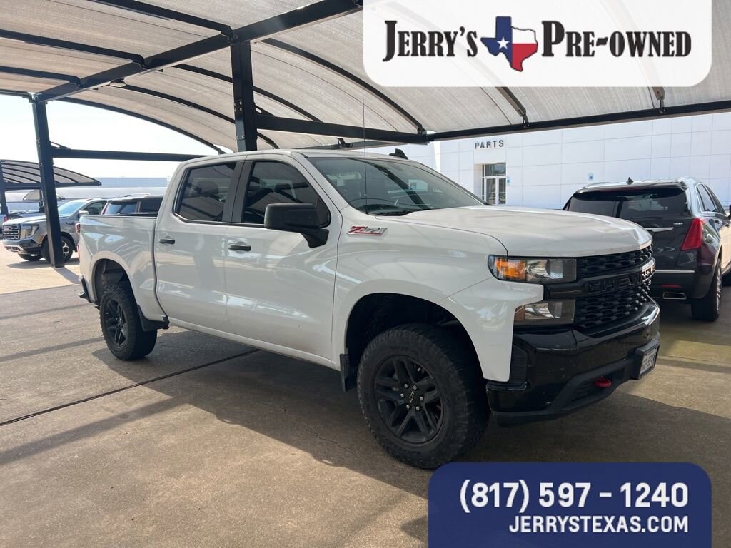 Used 2021 Chevrolet Silverado 1500 Custom Trail Boss Truck Crew Cab