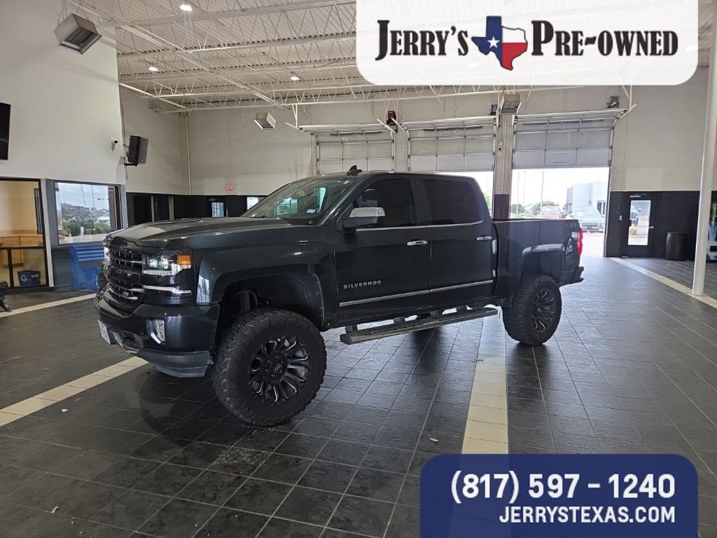 Used 2018 Chevrolet Silverado 1500 LTZ Truck Crew Cab
