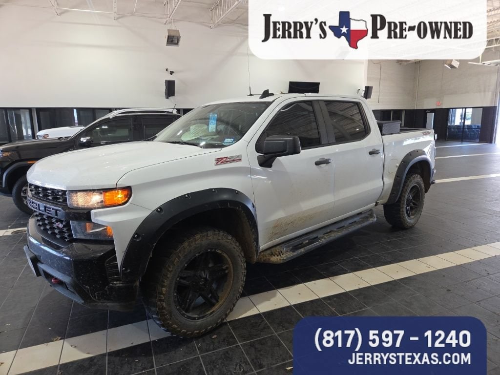 Used 2019 Chevrolet Silverado 1500 Custom Trail Boss Truck Crew Cab