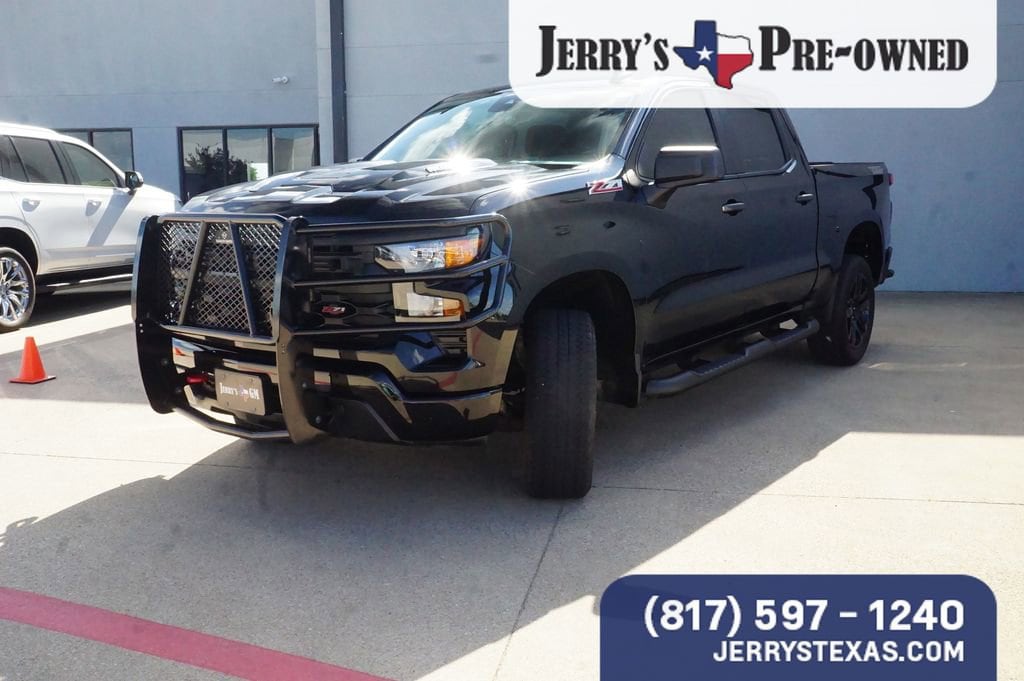 Used 2024 Chevrolet Silverado 1500 Custom Trail Boss Truck Crew Cab