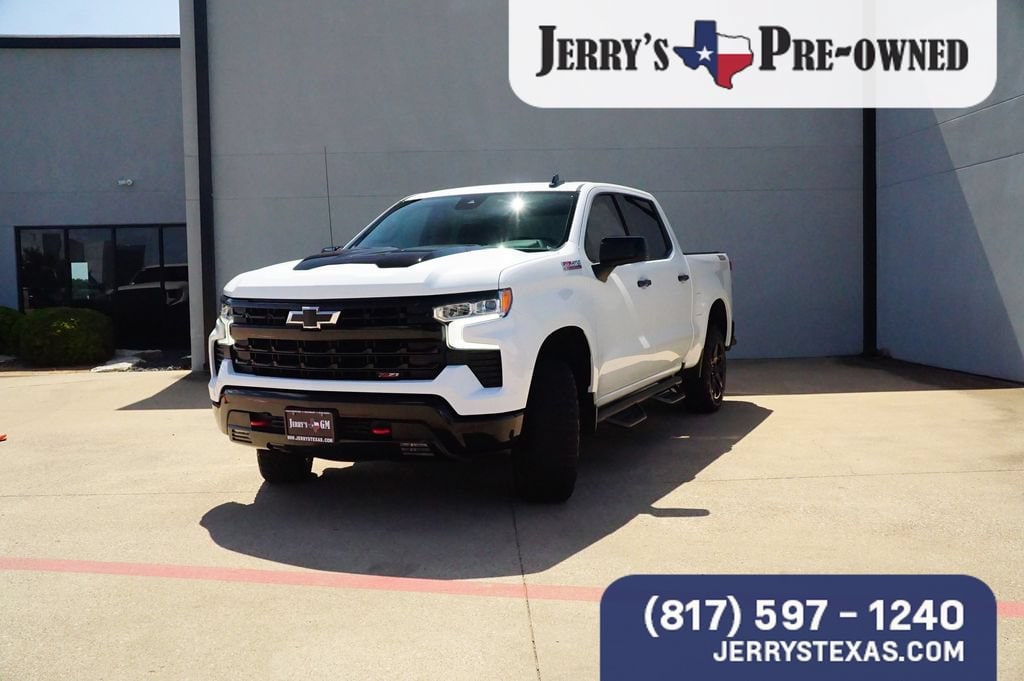 Used 2023 Chevrolet Silverado 1500 LT Trail Boss Truck Crew Cab