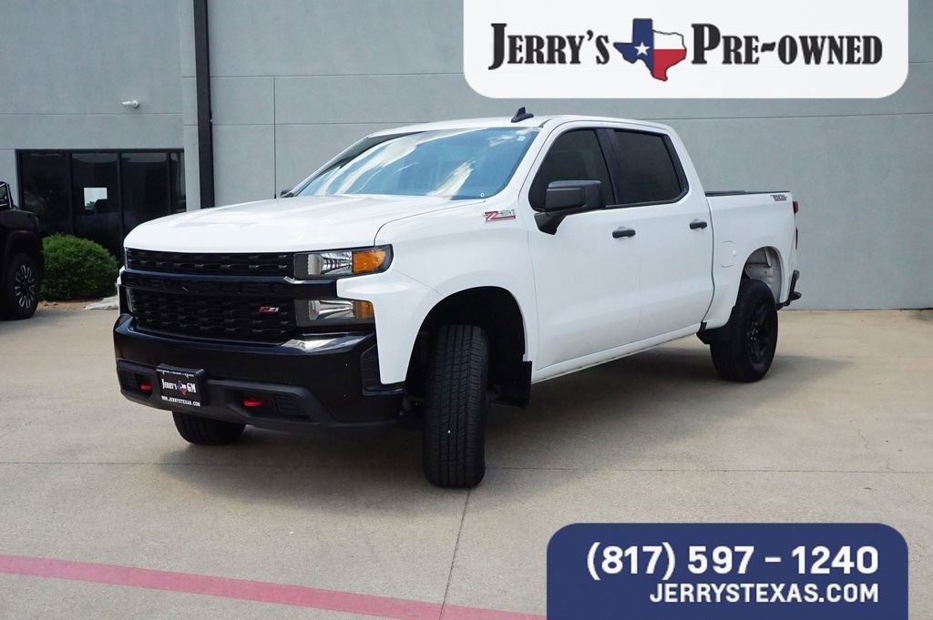 Used 2021 Chevrolet Silverado 1500 Custom Trail Boss Truck Crew Cab