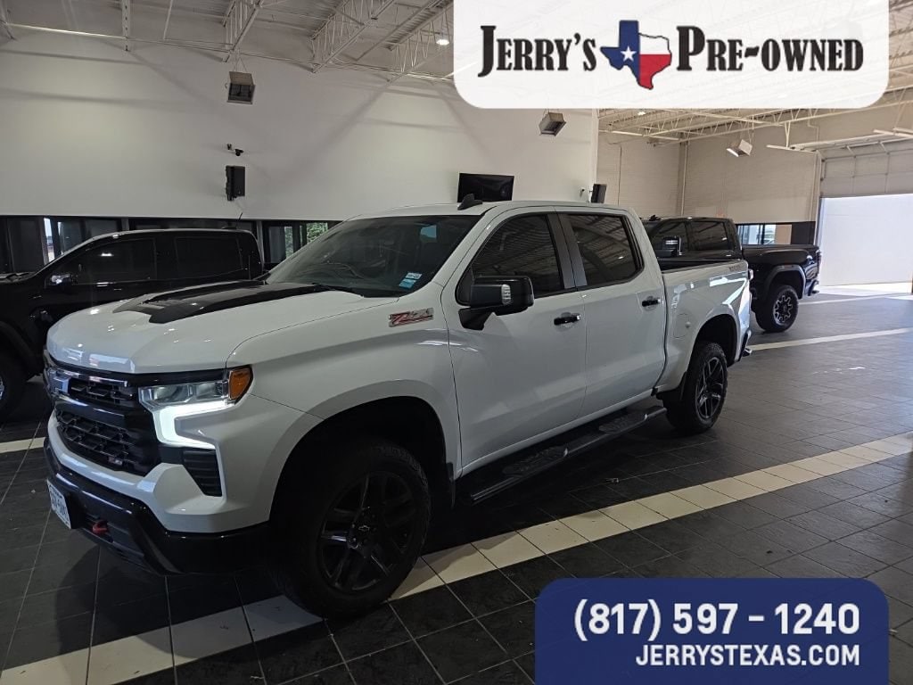 Used 2022 Chevrolet Silverado 1500 LT Trail Boss Truck Crew Cab
