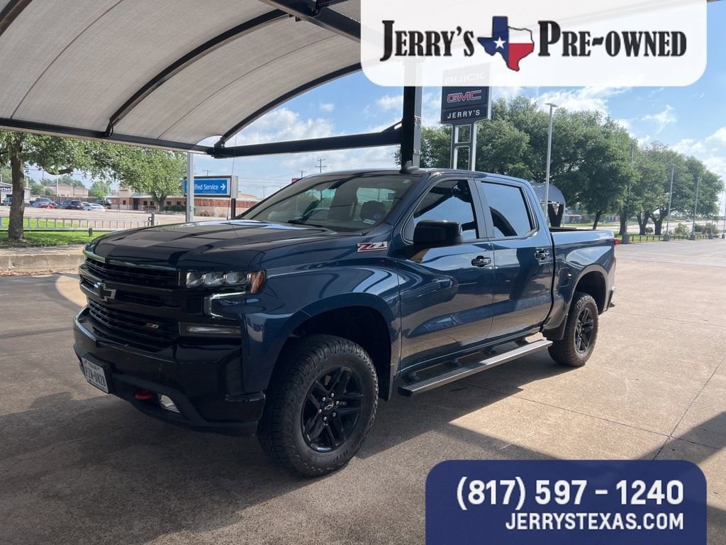 Used 2021 Chevrolet Silverado 1500 LT Trail Boss Truck Crew Cab