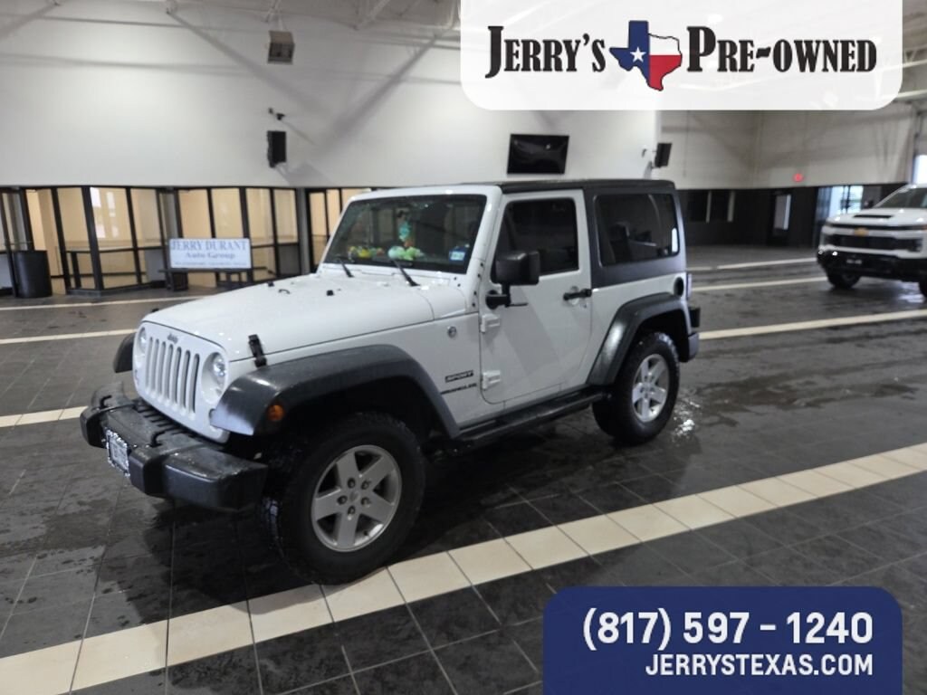 Used 2017 Jeep Wrangler Sport SUV