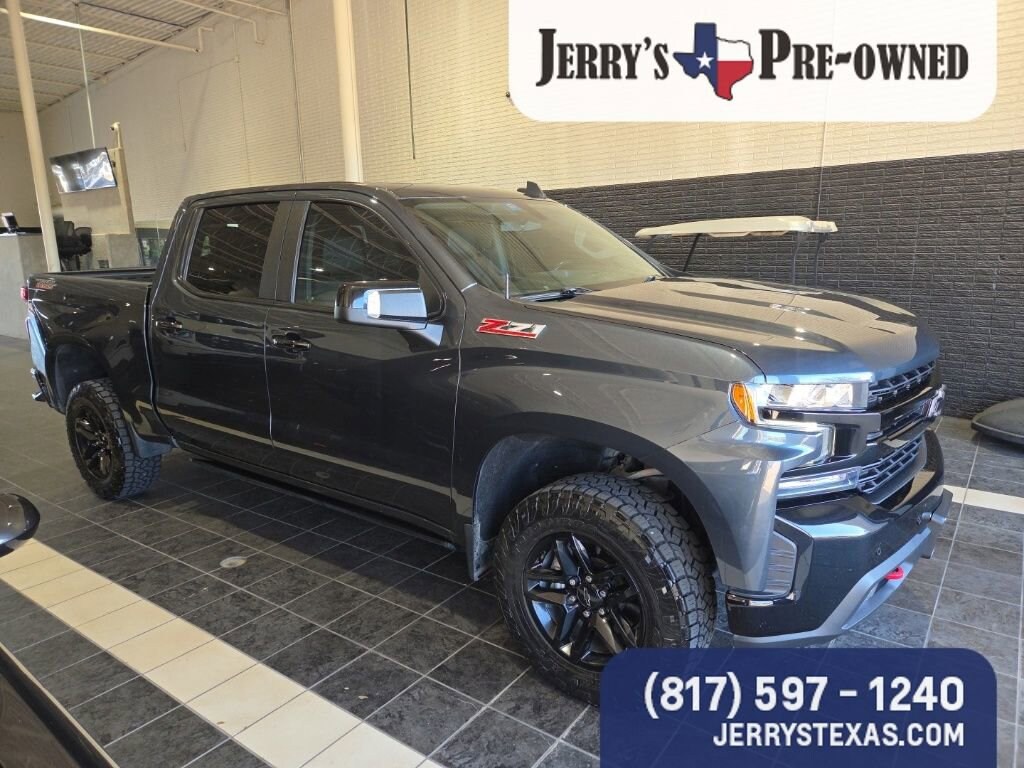 Used 2021 Chevrolet Silverado 1500 LT Trail Boss Truck Crew Cab