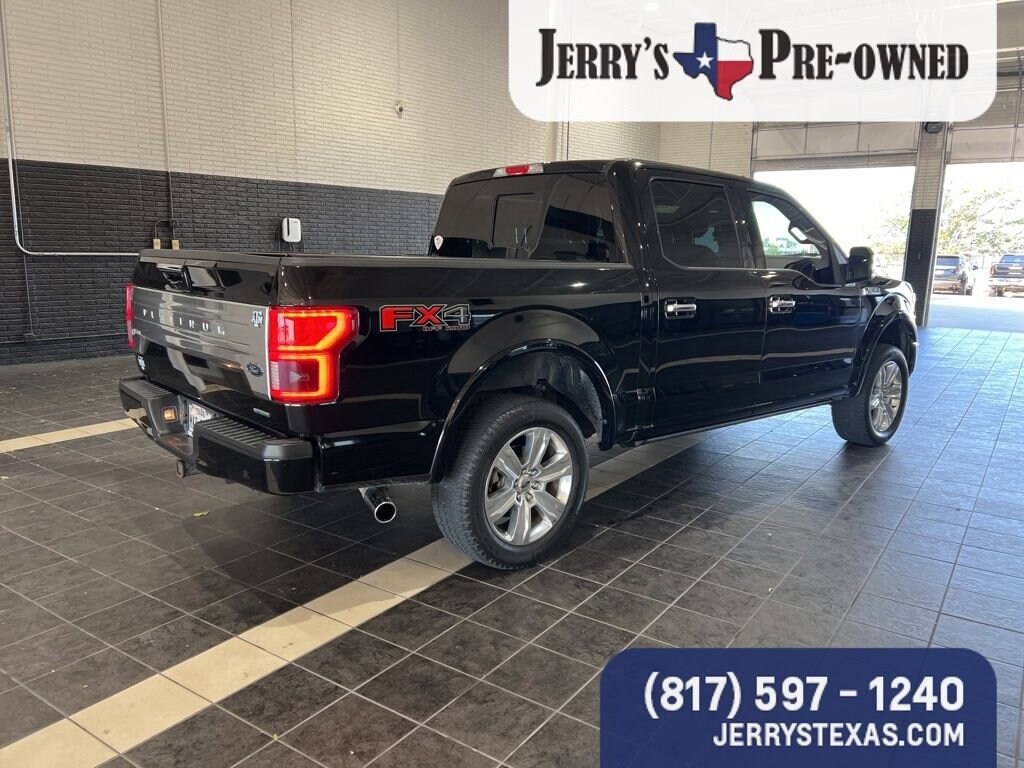 Used 2018 Ford F-150 Platinum Truck SuperCrew Cab