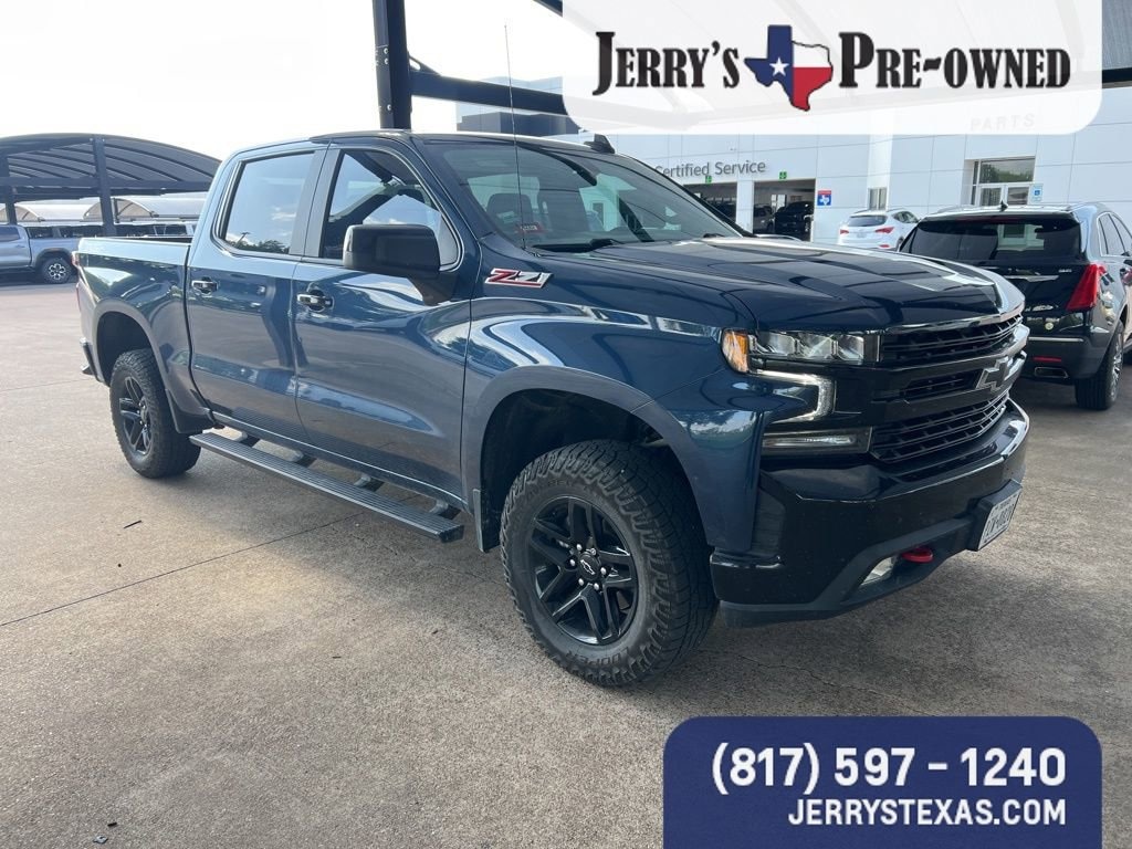 Used 2021 Chevrolet Silverado 1500 LT Trail Boss Truck Crew Cab
