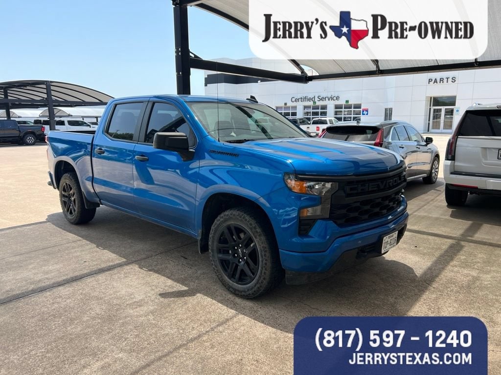 Used 2023 Chevrolet Silverado 1500 Custom Truck Crew Cab