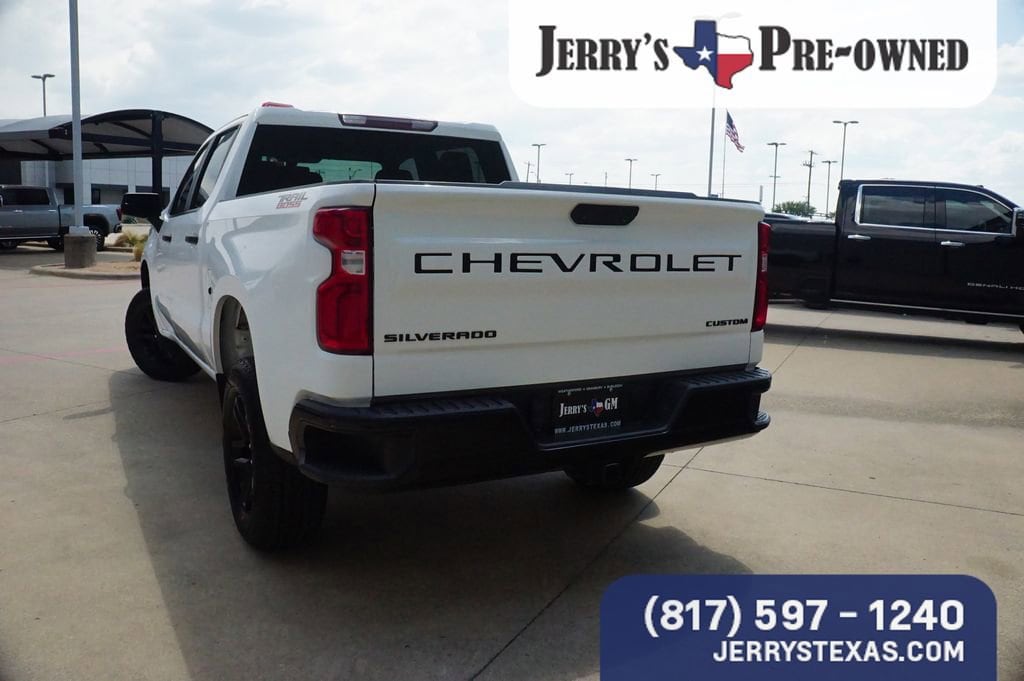 Used 2021 Chevrolet Silverado 1500 Custom Trail Boss Truck Crew Cab
