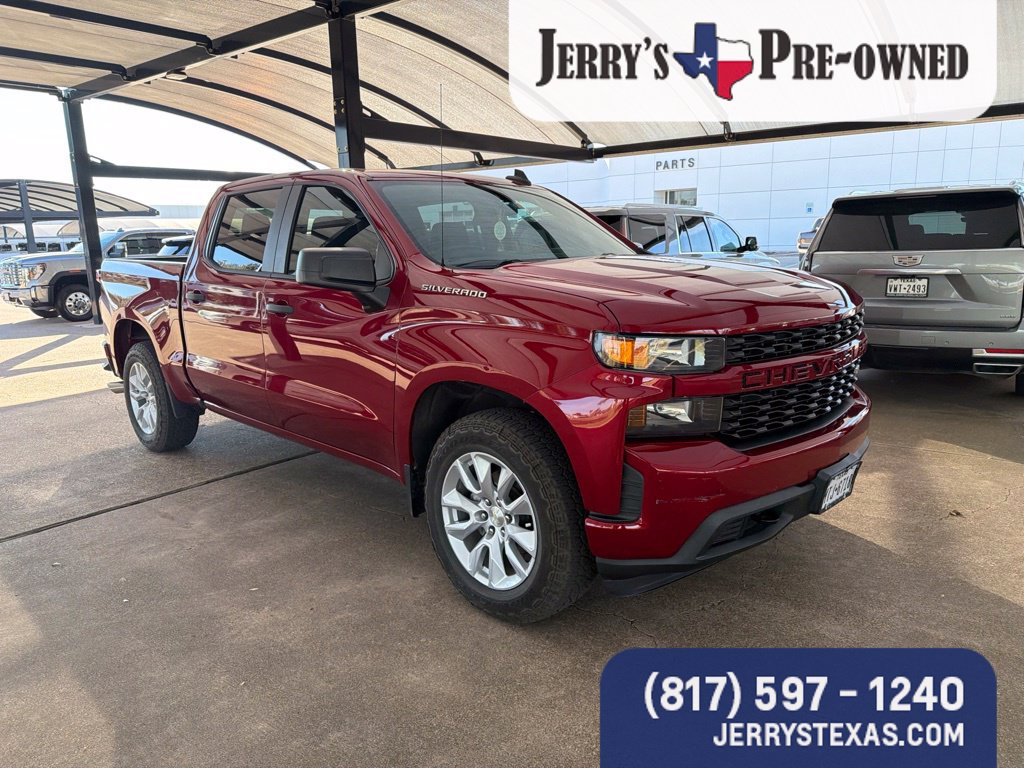 Used 2020 Chevrolet Silverado 1500 Custom Truck Crew Cab