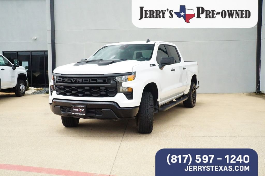 Used 2024 Chevrolet Silverado 1500 Custom Trail Boss Truck Crew Cab