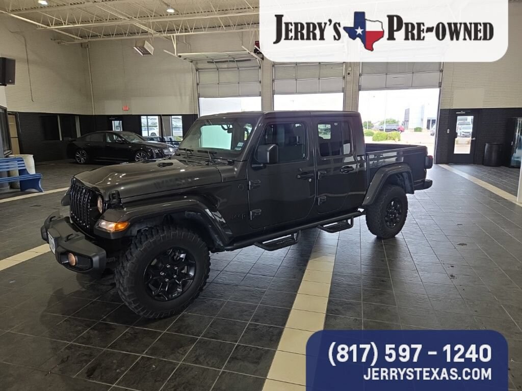 Used 2023 Jeep Gladiator Willys Truck Crew Cab