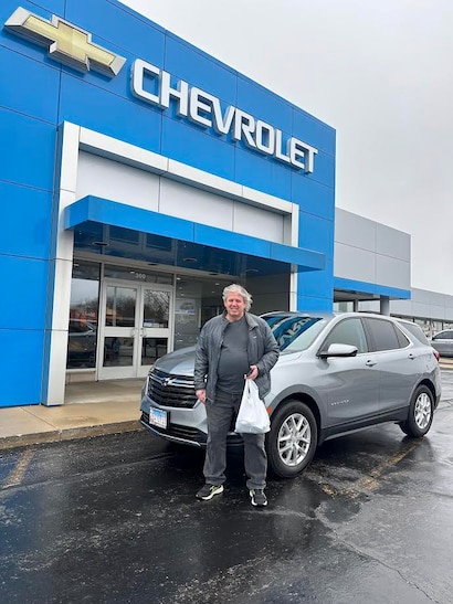 Congratulations Robin McDougle on making a great deal on his 2024 Chevrolet Equinox LT FWD!!! Thank you from Mike Kucharczyk, Erick Aguilar and his Jerry Haggerty Chevrolet family for his business and patronage!!!