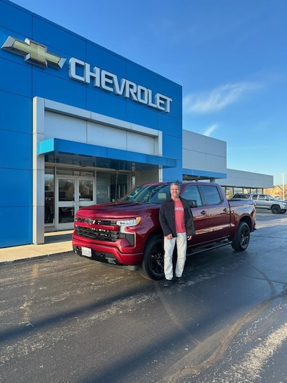 Congratulations Kenneth Walker on making a great deal on his 2025 Silverado 1500 Crew Cab RST 4WD!!! Thank you from Mike Kucharczyk and his Jerry Haggerty Chevrolet family for his business and patronage!!!