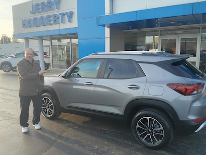 Congratulations Ahmad Hussein on making a great deal on his 2026 Chevrolet Trailblazer!!! Thank you from Bryan Lewis and his Jerry Haggerty Chevrolet family for his business and patronage!!!