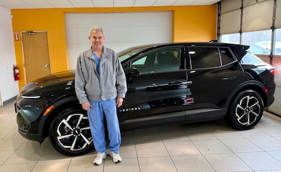 Congratulations long time previous customer Dr. Tony Sementa on making a great deal on his 2026 Chevrolet Equinox EV LT FWD from Lombard!!! Thank you from Mike Haggerty and his Jerry Haggerty Chevrolet family for his business and patronage!!!