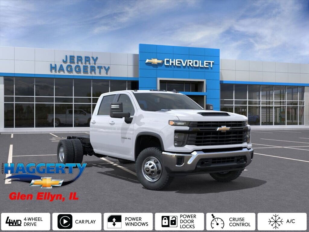 New 2025 Chevrolet Silverado 3500 HD Chassis Cab Work Truck Truck