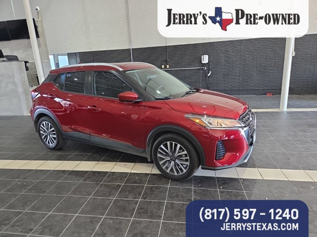 Used 2022 Nissan Kicks SV with VIN 3N1CP5CVXNL530017 for sale in Weatherford, TX