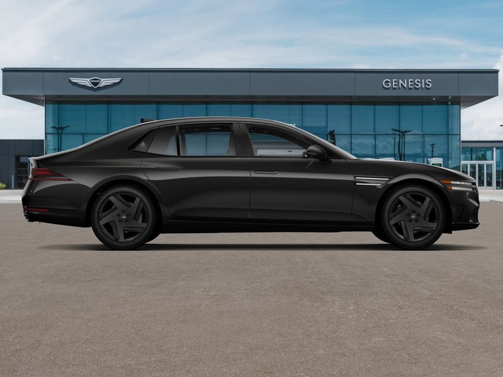 New 2026 Genesis G90 3.5T E-SC Mhev Prestige Black Sedan