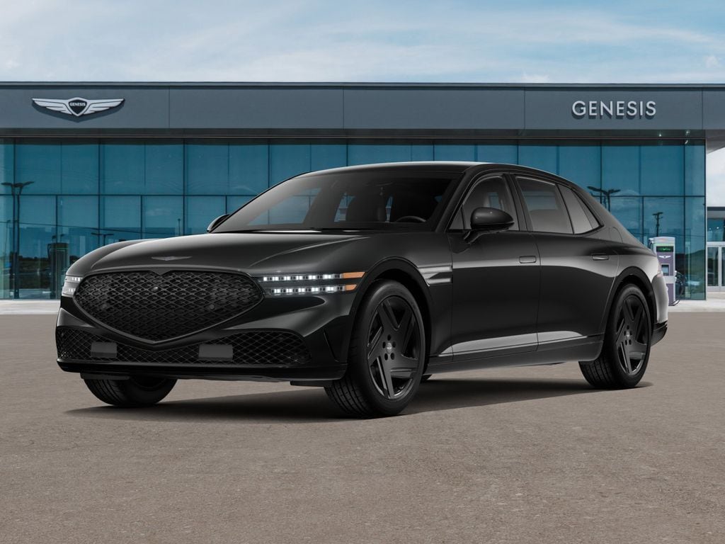 New 2026 Genesis G90 3.5T E-SC Mhev Prestige Black Sedan