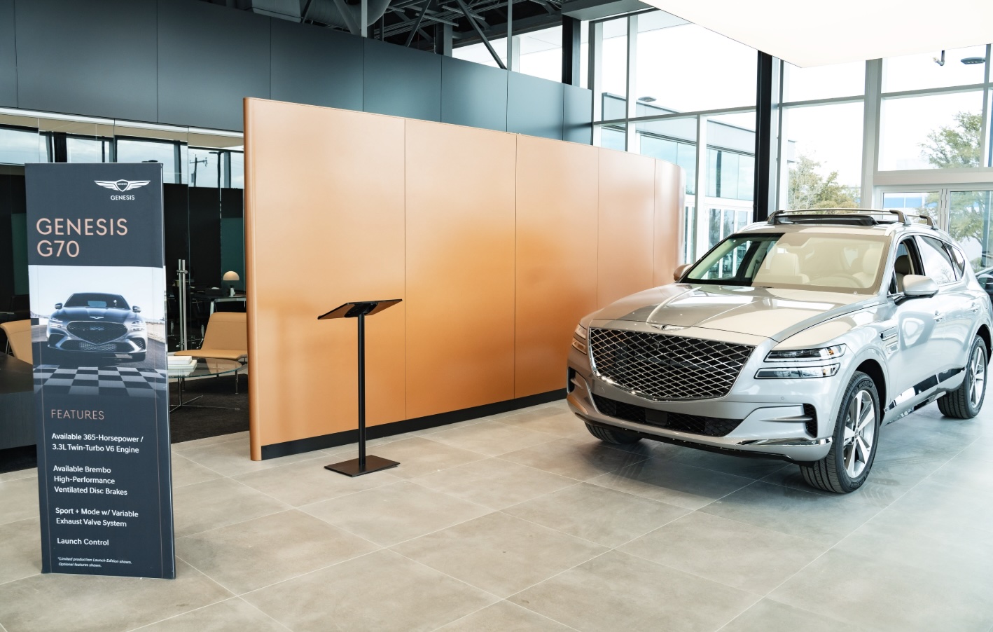 Genesis of Weatherford showroom