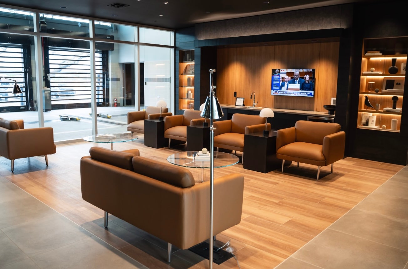 Genesis of Weatherford - Service center waiting area