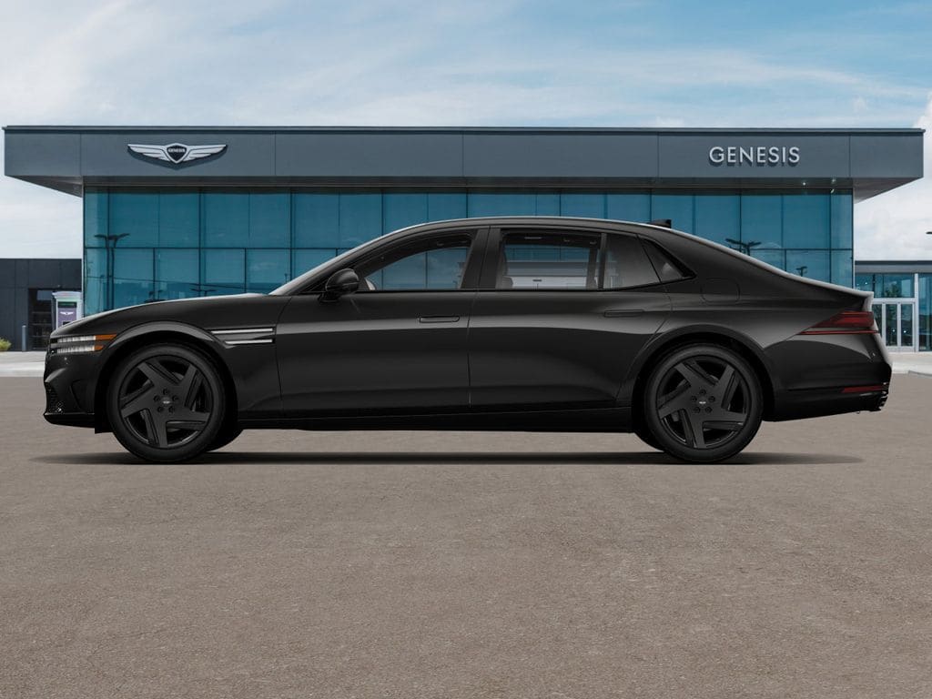 New 2026 Genesis G90 3.5T E-SC Mhev Prestige Black Sedan