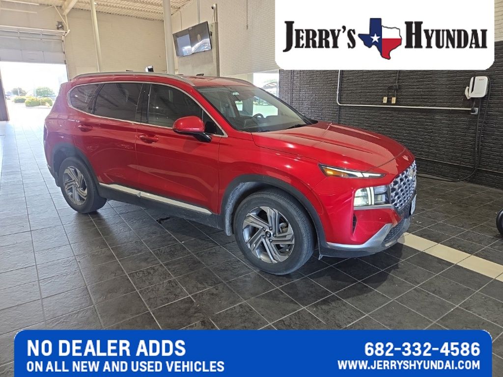 Used 2021 Hyundai Santa Fe SEL with VIN 5NMS24AJ7MH350555 for sale in Hudson Oaks, TX