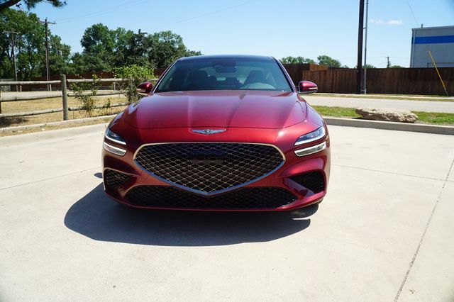 Certified 2025 GENESIS G70 Standard with VIN KMTG34SC4SU144751 for sale in Weatherford, TX