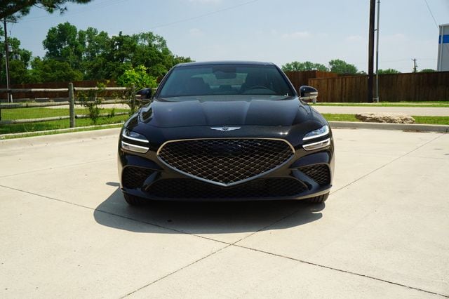 Certified 2025 GENESIS G70 Standard with VIN KMTG34SCXSU144768 for sale in Weatherford, TX