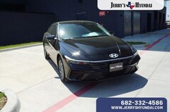 2025 Hyundai Elantra Hybrid Blue Sedan